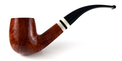 SAV105 - 606 Savinelli Pianoforte Smooth 9mm Filter Pipe 